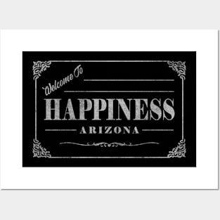 Happiness Arizona Posters and Art